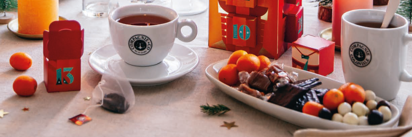 Calendrier De L'Avent Chocolat Café Tasse